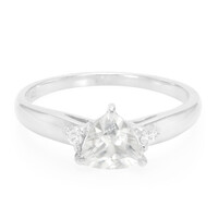 Zilveren ring met een Himalaya beril