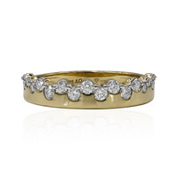 Gouden ring met IF Diamanten (D)