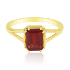 Gouden ring met een Rode Tibetaniet (Adela Gold)