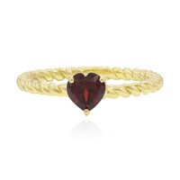 Zilveren ring met een Mozambique granaat