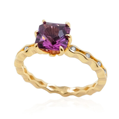 Gouden ring met een umbaliet (de Melo)