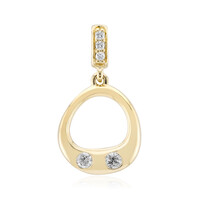 Gouden hanger met Diamanten SI1 (G)