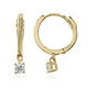 Gouden oorbellen met I1 (H) Diamanten (CIRARI)