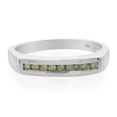 Zilveren ring met alexandrieten