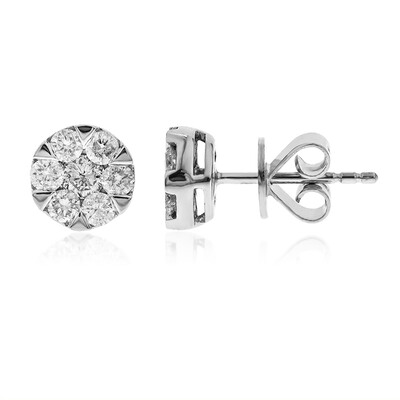Gouden oorbellen met I1 (H) Diamanten (CIRARI)