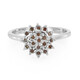 Zilveren ring met Fancy diamanten