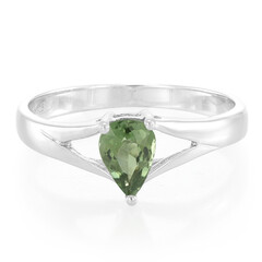 Zilveren ring met een Paraiba toermalijn
