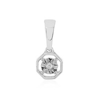 Gouden hanger met een Loepzuivere (F) Diamant (LUCENT DIAMONDS)