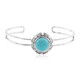 Zilveren armband met een Sleeping Beauty Turkoois