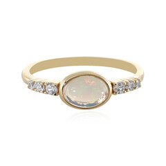 Gouden ring met een Welo-opaal