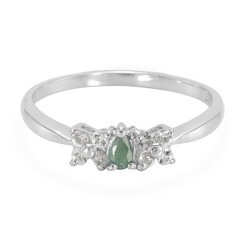 Zilveren ring met een alexandriet