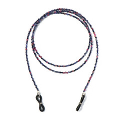 Zilveren accessoire met blauwe saffieren