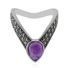 Zilveren ring met een amethist (Annette classic)
