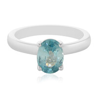 Zilveren ring met een Ratanakiri zirkoon