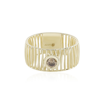 Gouden ring met een I2 Champagne Diamant (Ornaments by de Melo)