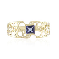 Gouden ring met een AAA tanzaniet (Ornaments by de Melo)