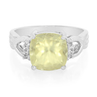Zilveren ring met een Orthoklaas