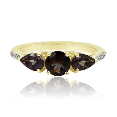 Gouden ring met kleurwissel granaten