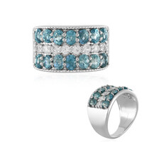 Zilveren ring met Ratanakiri zirkonen