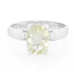Zilveren ring met een Orthoklaas