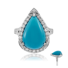 Gouden ring met een Sleeping Beauty Turkoois