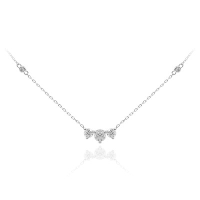 Gouden halsketting met een I1 (H) Diamant (CIRARI)
