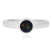 Zilveren ring met een Mezezo opaal