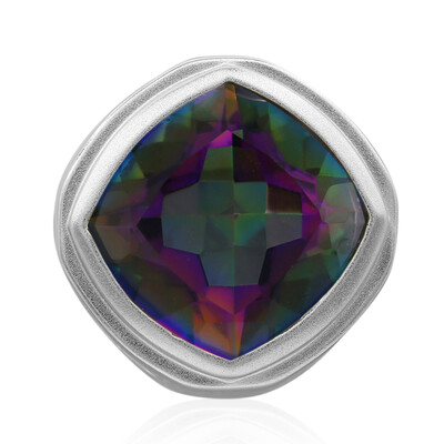 Zilveren hanger met een mystieke kwarts (MONOSONO COLLECTION)
