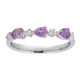 Gouden ring met roze saffieren (CIRARI)