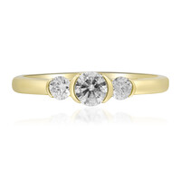 Gouden ring met een I1 (H) Diamant (CIRARI)