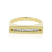 Gouden ring met een SI2 (H) Diamant (de Melo)