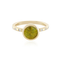 Gouden ring met een sfeen (AMAYANI)
