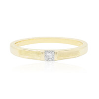 Gouden ring met een Diamant SI1 (G)