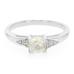 Zilveren ring met een Orthoklaas