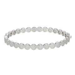 Zilveren armband met zirkonen (Adela Silber)