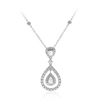 Gouden halsketting met SI1 (H) Diamanten (CIRARI)
