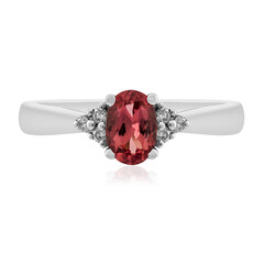 Gouden ring met een Rode Burmese Spinel (CIRARI)
