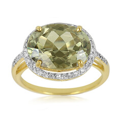 Zilveren ring met een zultaniet