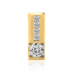 Gouden hanger met een IF Diamant (D)