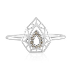 Gouden ring met I2 Champagne Diamanten (Ornaments by de Melo)