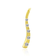 Gouden hanger met een IF Diamant (D)