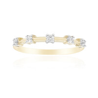Gouden ring met Diamanten SI1 (G)