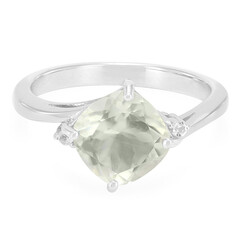 Zilveren ring met een Orthoklaas