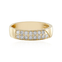Gouden ring met I2 (H) Diamanten (de Melo)