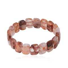 Armband met Rode kwartskristallen