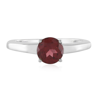 Zilveren ring met een Mozambique granaat