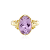 Zilveren ring met een lavendel amethist