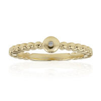 Gouden ring met een Diamant SI1 (G)