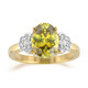 Gouden ring met een Bulgaarse sfaleriet