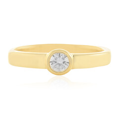Zilveren ring met een zirkoon